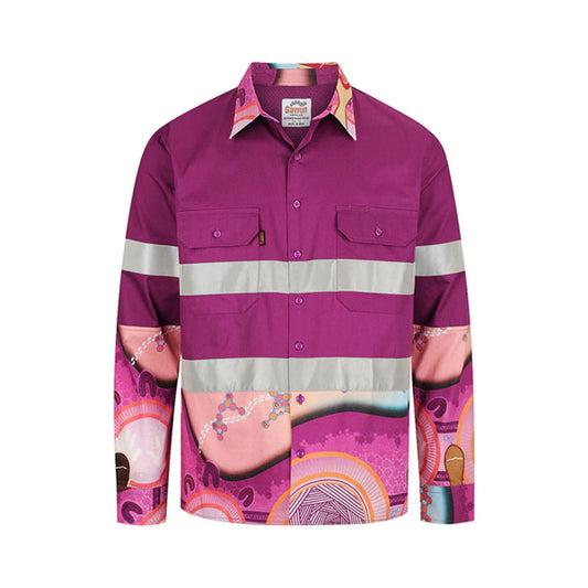 Gani Yirra x Challenge DV Purple workshirt