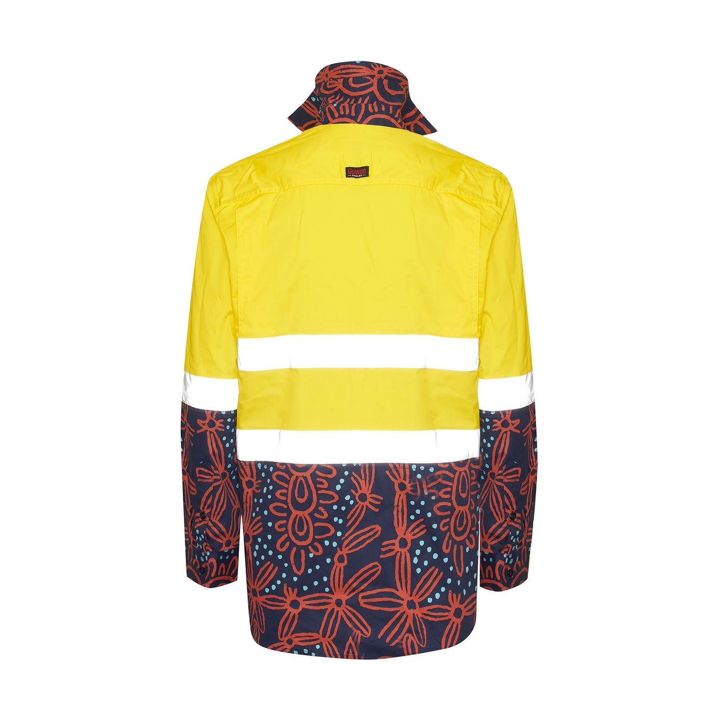 Wunya Hi-Vis Yellow Lightweight Taped Shirt