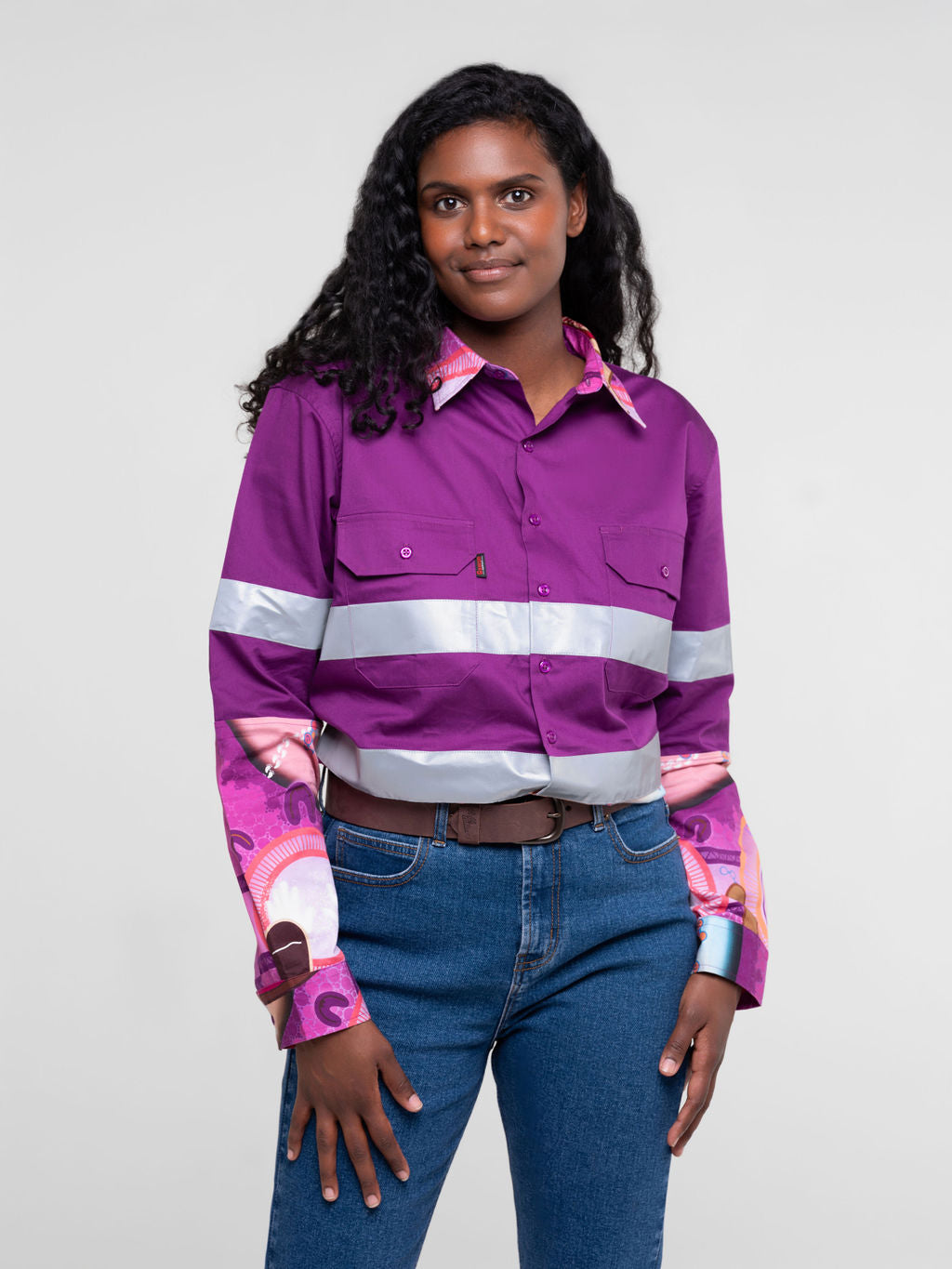 Gani Yirra x Challenge DV Purple workshirt