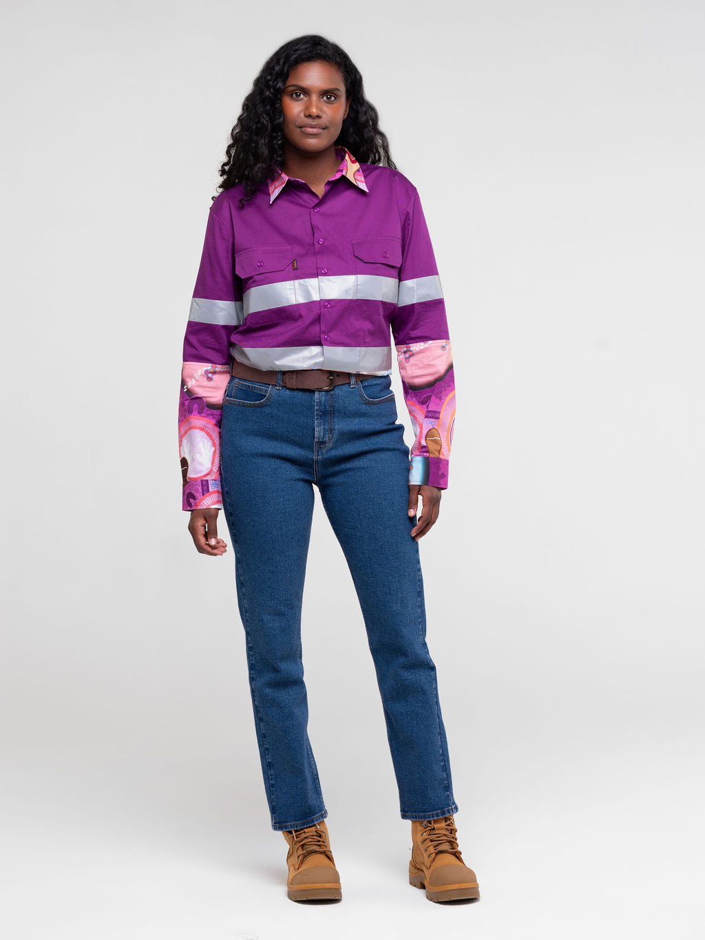 Gani Yirra x Challenge DV Purple workshirt