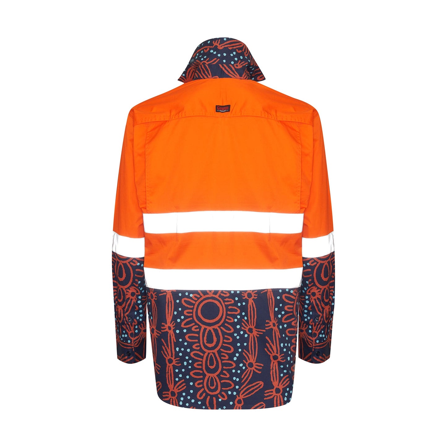 Wunya Hi-Vis Orange Lightweight Taped Shirt